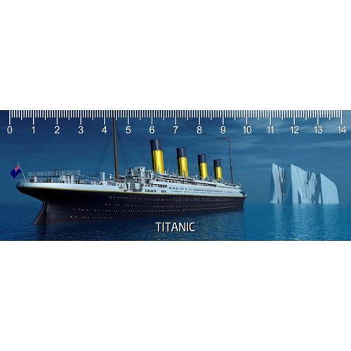 3D ruler DEEP Titanic