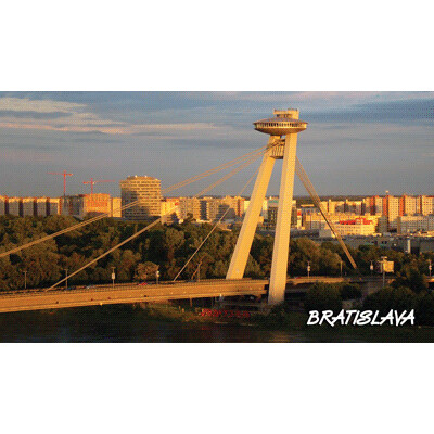 3D magnetka Bratislava - most SNP