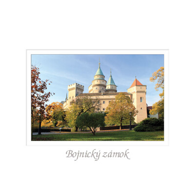 postcard Bojnický zámok I (Bojnice´s castle)