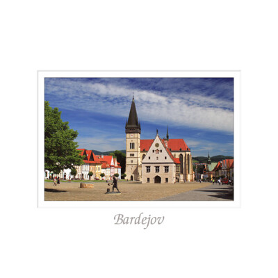 postcards Bardejov I