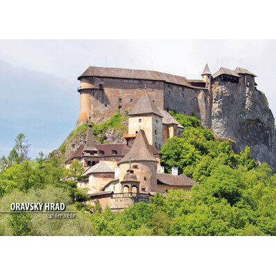 pohľadnica Oravský hrad b163