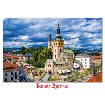postcard Banská Bystrica L (barbican)