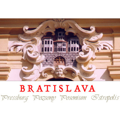 postcard Bratislava L (Town Hall - erb)