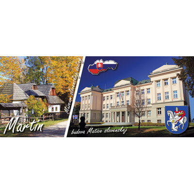 magnetka Martin (skanzen a Matica Slovenská)