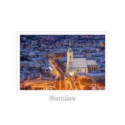postcards Bratislava L