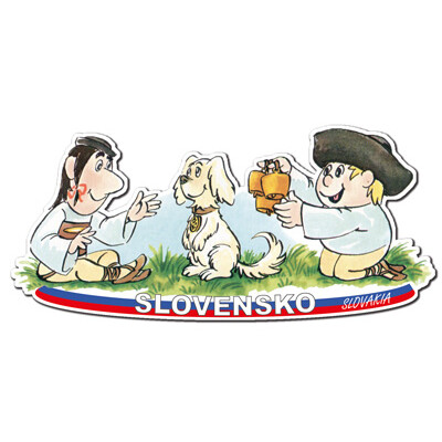 magnetka MAŤKO a KUBKO (so psíkom), Slovensko