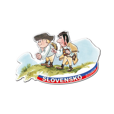 magnetka MAŤKO a KUBKO (na kopci), Slovensko