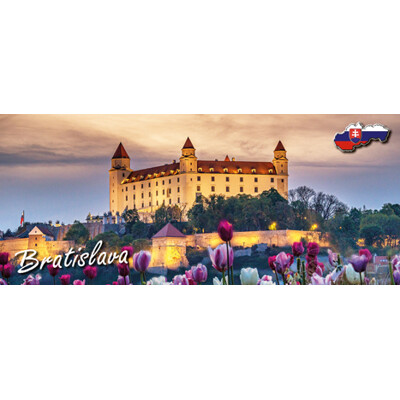 magnetka Bratislava (tulipány)