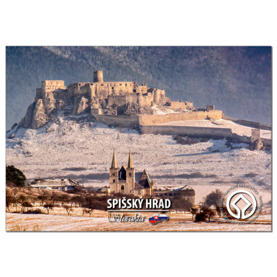 postcard Spišský hrad 2025 (the Spiš Castle)