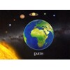 3D postcard Earth