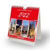 desktop / hanging / postcard calendar Slovakia 2022