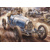 3D postcard Bugatti 1928