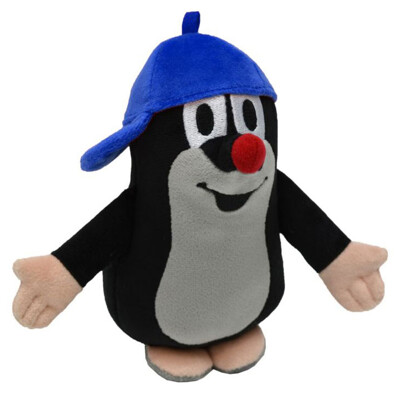 Mole in the baseball cap, 16 cm (blue)