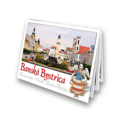 Banská Bystrica - 10 postcards (folding postcard book)