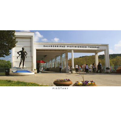 postcard Piešťany b78 (panorama)