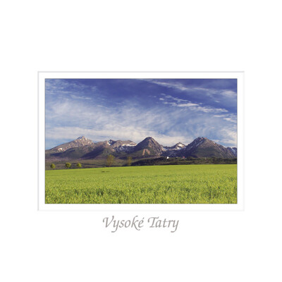 postcard High Tatras II