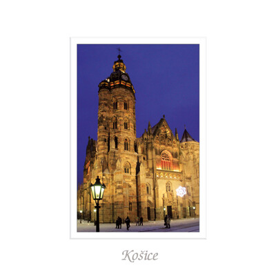 postcard Košice IV