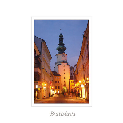postcard Bratislava XVII