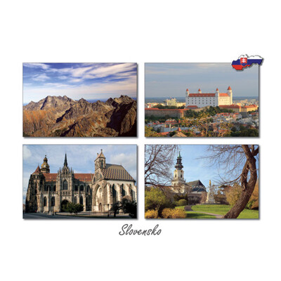 postcard Slovensko IV