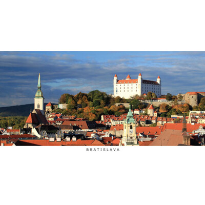 postcard Bratislava b46 (Old Town, panorama)