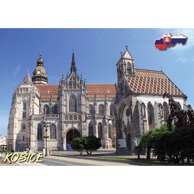 3D postcard Košice