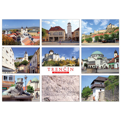 postcard Trenčín b131