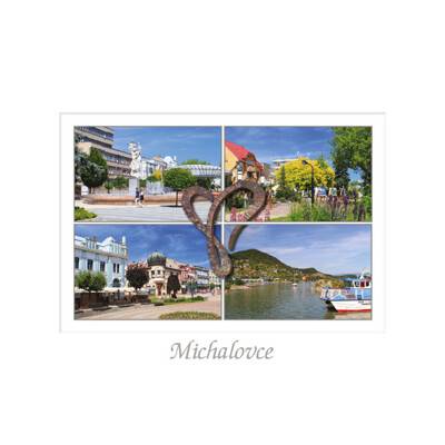postcard Michalovce I