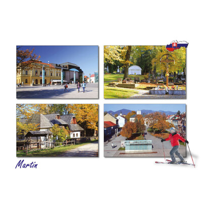postcard Martin b103