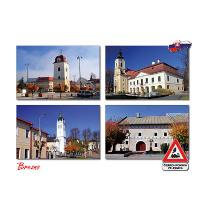 postcard Brezno b142