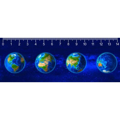3D ruler DEEP Continents