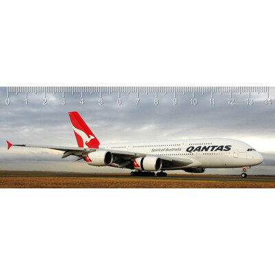 3D ruler DEEP A 380 QANTAS