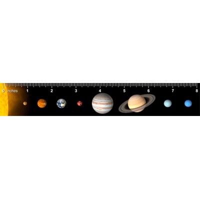 3D ruler Solar system