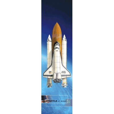 3D bookmark SHUTTLE vs. BURAN