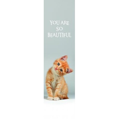 3D bookmark You are so Beautiful