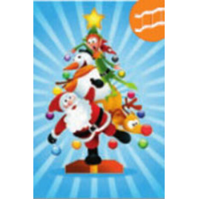3D postcard Christmas Tree No.03