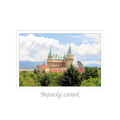 postcard Bojnický zámok II (Bojnice´s castle)