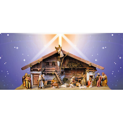 Christmas opening card - Bethlehem