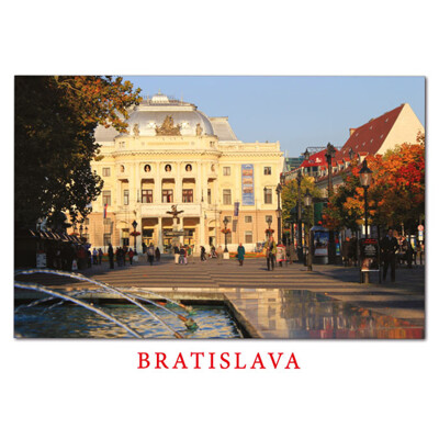 postcard Bratislava L (SND)