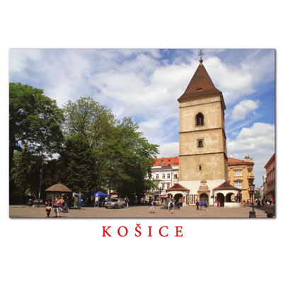 postcard Košice L (St Urban´s tower, belfry)