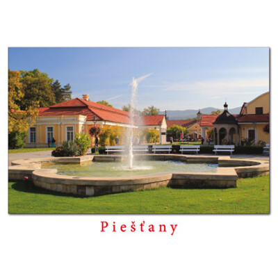 postcard Piešťany L (Napoleonic Spa)