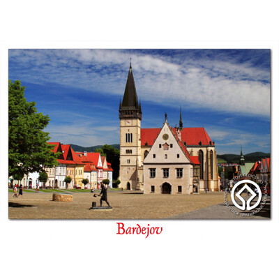 postcard Bardejov LS13
