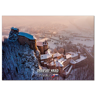 postcard Orava Castle 2024