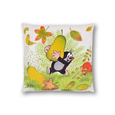 Pillow 30x30cm (The mole and a pear)