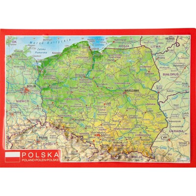 embossed postcards Polska (Poland)