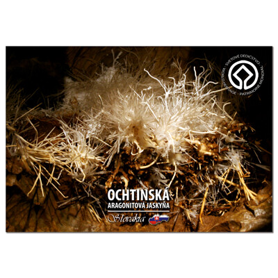 postcard Ochtinská aragonitová jaskyňa w003 (the Ochtina aragonite cave)