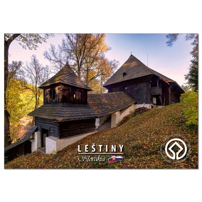 postcard Leštiny o19