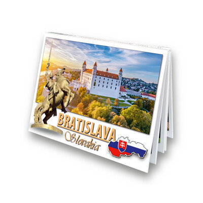 Bratislava - Slovakia (folding postcard book)