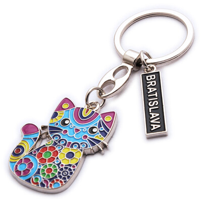Keychain BRATISLAVA (PUSSY)