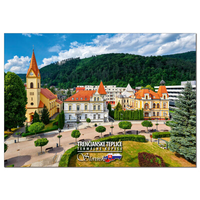postcard Trenčianske Teplice