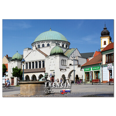 postcard TRENČÍN (synagogue)